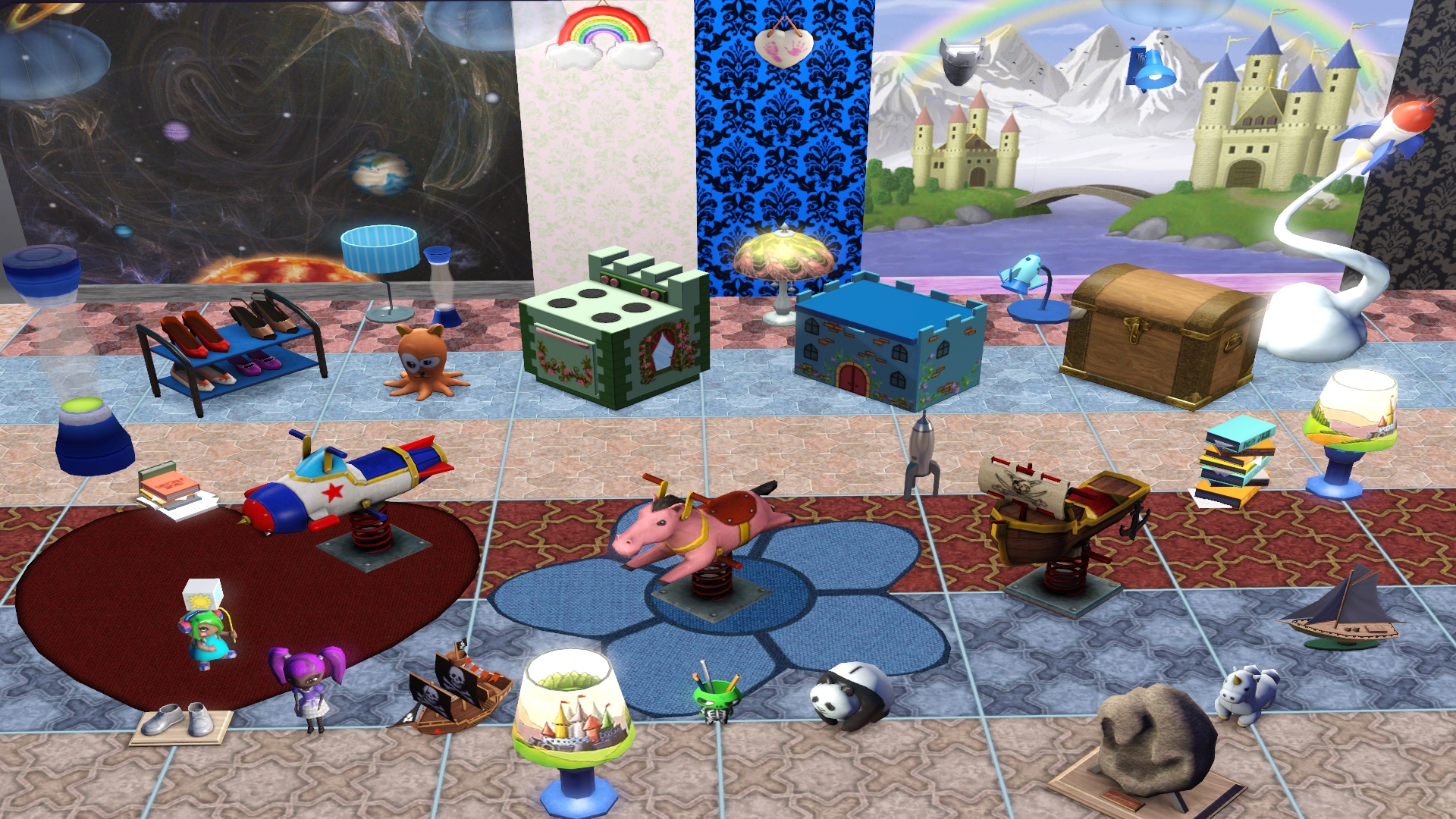 ジェネレーションズ 家具の種類 The Sims 3 ザ シムズ３ 拡張 追加パック ストア品 参考ブログ